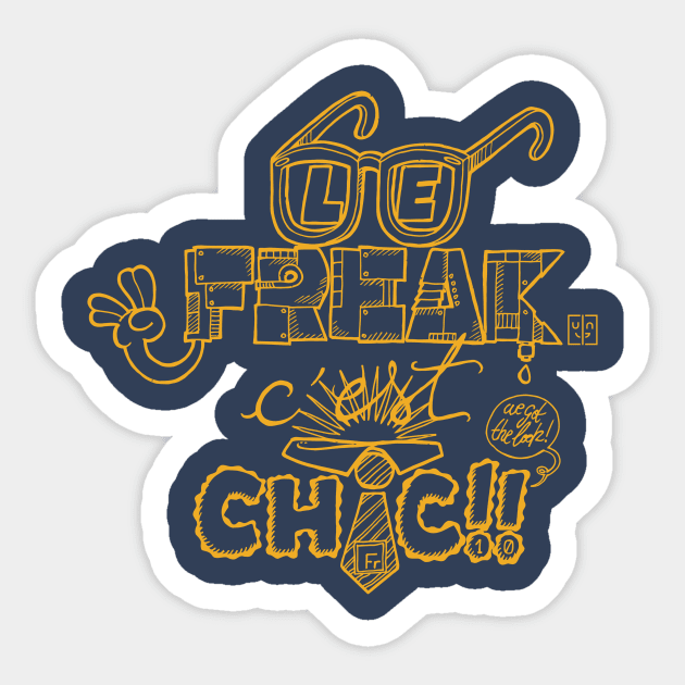 Le Freak C'est Chic Sticker by BITICOL